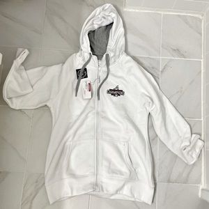 Genuine Atlanta Braves World Series Champs Antigua Victory Hoodie zip sweatshirt